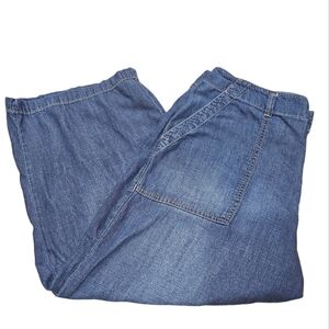 COPY - New Size 14 Seven 7 Wide Leg Ankle Length Denim Jeans